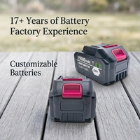 Module de batterie Li-ion 18V 6Ah Premium avec protection intelligente pour scie circulaire et visseuse à chocs – Énergie fiable pour l'atelier