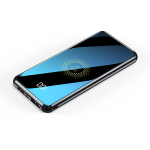 Cadeau promotionnel, chargeur sans fil rapide, batterie Li-polymère 10000 mAh, banque d'alimentation avec prise américaine - Product Image 4