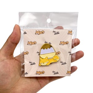 Broche en métal moderne de qualité supérieure, motif animal de dessin animé, design adorable, épingles en émail dur pour chien mignon - Product Image 5