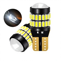 Nueva Bombilla LED W5W T10 de Alto Brillo, 36SMD 3014/3030, Sin Errores, Luz para Auto de 12V, IP65/67 Impermeable, 6000K, Construcción de Aluminio