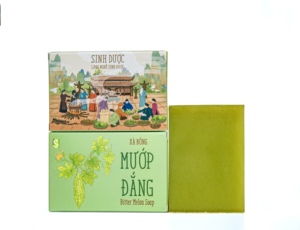 Desintoxicación de melón amargo, barra de jabón Premium procesada en frío orgánico, cuidado de la piel a base de hierbas naturales, sólido - Product Image 4