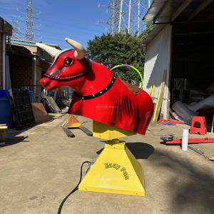 EASYFUN Desain Kustom Crazy Ride <span class=keywords><strong>Redo</strong></span> Banteng Mekanik Tiup untuk Pesta Dewasa Kapasitas 150kg Ukuran 5x5m Mudah Dipasang - Product Image 3