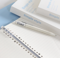 Carnet de notes à spirale imprimé avec reliure B5, couverture en PP et pochettes pour documents, idéal pour l'université, l'école et le bureau