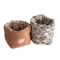 Trousse de Maquillage en Peluche Douce et Moelleuse en Forme de Cœur avec Grandes Lettres, Sac Cosmétique Portable pour le Quotidien, Voyage et Rangement, Cadeau pour Filles