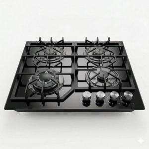 <span class=keywords><strong>Cocina</strong></span> de <span class=keywords><strong>Gas</strong></span> Empotrada de Fábrica OEM/ODM con 4 Quemadores y Superficie de Vidrio, <span class=keywords><strong>Cocina</strong></span> de <span class=keywords><strong>Gas</strong></span> LPG de 60 CM para Uso Doméstico - Product Image 1