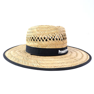 Chapeau de paille brodé personnalisé en gros, chapeau d'été en raphia naturel, cadeau promotionnel pour les centres de villégiature et les agences de voyage - Product Image 4