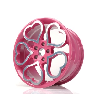 Rines Personalizados Forjados en Forma de Corazón <span class=keywords><strong>Rosa</strong></span> de 17 18 19 20 21 22 Pulgadas, Aptos para <span class=keywords><strong>Volkswagen</strong></span> <span class=keywords><strong>Beetle</strong></span>, Toyota, Audi, Porsche - Product Image 2