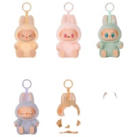 Vente en gros Nouveau POP Mart 100% Original Avoir un ensemble Série Boîte Macron V2 Labubu Boîte Aveugle Action Figure Jouets