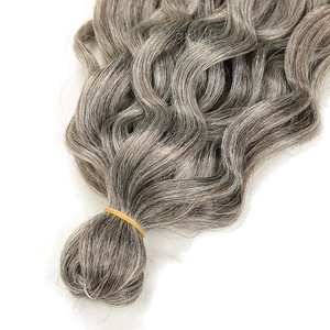 Onda dell'oceano per Ombre rosa uncinetto estensioni dei capelli morbido Hawaii <span class=keywords><strong>trecce</strong></span> ondulate lunghi ricci capelli sintetici tinti <span class=keywords><strong>con</strong></span> prodotti chimici - Product Image 3
