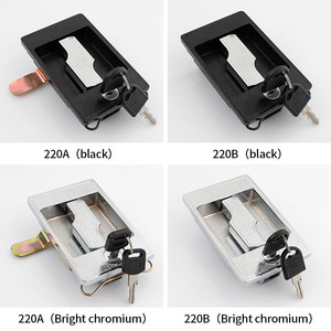 Chất lượng cao Nén giá sang trọng hợp kim kẽm khóa kim loại kết hợp cửa tủ khóa - Product Image 4