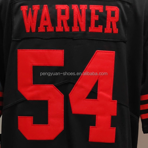 Jersey de Fútbol Americano Fred <span class=keywords><strong>Warner</strong></span> Negro 2025 Colección Rivalidades, Listo para Enviar, de la Mejor Calidad y Cosido - Product Image 4