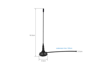 Antena UHF de Alta Ganancia Ebyte ODM 433MHz TX433-XPL-100 3.5dBi, Antena de Alta Calidad de 433M para Comunicaciones - Product Image 3