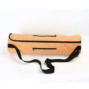 Boshiho Wholesale Large Yoga Mat <b>Tote</b> <b>Zip</b> up ECO Friendly Cork Yoga Sling Bag Travel Bags and Gym Bag - Product Image 6