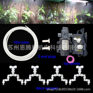 Sistema de Humidificación por Pulverización a Baja Presión I Understand, 1-8L/min, Tubería de Pulverización para Exteriores Etk L01, Grado Alimenticio, PE y Latón - Product Image 4
