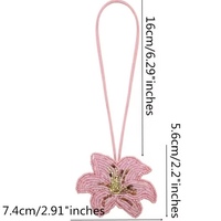 RYL Patchs en cristal faits main de haute qualité, motif nuages et fleurs, pour sacs et cordons, collection mode estivale, vente en gros