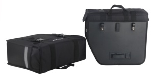 2025 nouveaux produits pliant <span class=keywords><strong>Double</strong></span> sacoche arrière sac vélo Transport vélo selle <span class=keywords><strong>chariot</strong></span> voyage sacoche cyclisme sacs sacoches - Product Image 4