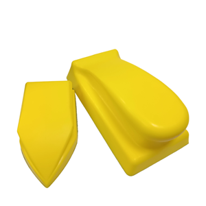 Vente directe usine – <span class=keywords><strong>100</strong></span> tampons de ponçage manuels/1 carton, blocs de ponçage jaunes de 5 pouces (125 mm) pour l'automobile - Product Image 4