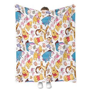 Manta de Felpa para Niños, Ultra Suave, Cálida, Acogedora y Linda, Personalizada de Fábrica, con Diseño de Dibujos Animados, de Bambú, Minky, Sherpa, Forro Polar y Franela - Product Image 5