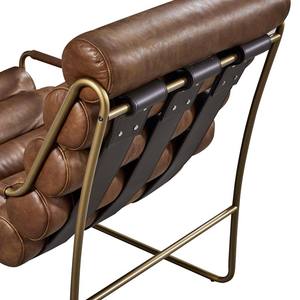 Nâu cao cấp da cánh tay phòng khách ghế thoải mái và phong cách Đồ nội thất - Product Image 6