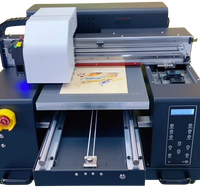 IColorPro A3 Flatbed UV Printer UV Kristal Printer Label UV pencetak Film DTF UV untuk kayu/kaca/logam/mesin Plotter akrilik