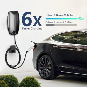 壁挂式电动汽车充电器 - UL 认证，7kW 2 级，32A / 240V，IP55 防水防尘，符合 NEC 625.40 标准，适用于美国家庭 - Product Image 4