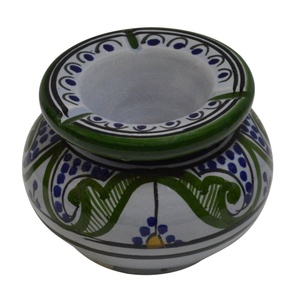 Cenicero Grande de Cerámica Estilo Marroquí, sin Humo, para Decoración del Hogar y Regalo, Accesorios Creativos para Fumar - Product Image 3