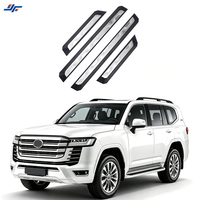 Plaque de seuil de porte de haute qualité en acier inoxydable, protection contre les rayures pour Toyota Land Cruiser LC300 2022-2026, accessoires intérieurs