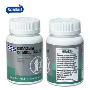 OEM ODM Chondrolitin Glucosamine सल्फेट कुशल कैल्शियम पूरक मदद करता विकास विनिर्माण