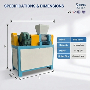 Bentonite pour litière pour <span class=keywords><strong>chat</strong></span> Machine à manioc Granulateur de sable Granulateur d'extrusion à double rouleau - Product Image 5