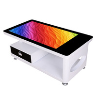 Pantalla LCD de publicidad interior de mesa táctil interactiva inteligente