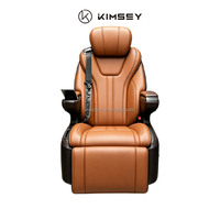 Sofá Cama Triple Plegable Z3 KIMSEY de Cuero PU con Cinturón de Seguridad de 3 Puntos para Autocaravana/RV