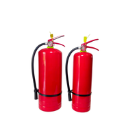 Pack d'extincteurs à eau de deux tailles (4L et 6L) pour la sécurité incendie des espaces moyens et grands