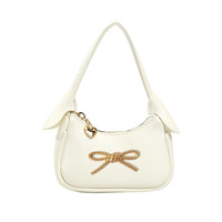 Sacs miniatures pour enfants tendance toutes saisons, porte-téléphone pour enfants, sac à main décoré d'un nœud, sacs à main adorables pour filles