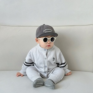Mono de Punto Acrílico Estilo Coreano para <span class=keywords><strong>Bebés</strong></span> Niños, Primavera/Otoño, Ropa para Salir de 0 a 3 Años - Product Image 4