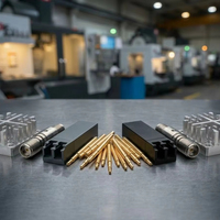 Pièces usinées CNC JXD pour l'industrie, composants de fraisage et de tournage en acier inoxydable et alliage d'acier pour arbre à broches