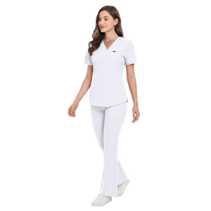 42389 Uniformes médicaux personnalisés Hiver Sexy Vêtements pour femmes Élégant Style coréen <span class=keywords><strong>Grande</strong></span> <span class=keywords><strong>taille</strong></span> Tenue de bureau de luxe Tendance Ensemble 2 pièces - Product Image 1