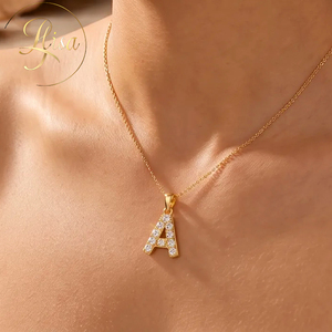 Oferta Especial: Colgante de Diamante Sintético VVS D de Laboratorio con Letra A~Z, Lujoso Colgante de Diamante CVD Certificado IGI en Oro de 18K, Joyería <span class=keywords><strong>Elisa</strong></span> - Product Image 3