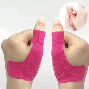 Parche elástico de algodón precortado para el pulgar, antifricción, ligero, protección profesional, vendaje deportivo, soporte con efecto muscular - Product Image 4