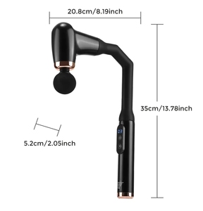 Masajeador con Cabezal Curvo para Masaje Muscular Profundo y Masajeador Manual para Relajar la Espalda y el Cuello - Product Image 5