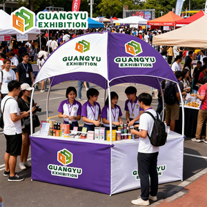 Carpa de Exhibición Exterior de 3x3m, Carpa Hexagonal Promocional, Quiosco, Carpa con Mostrador en Forma de Domo Hexagonal, Carpas Redondas - Product Image 2