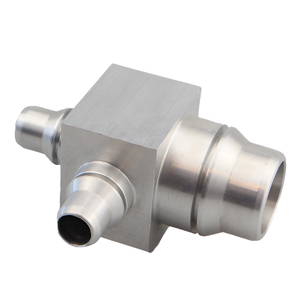 การกลึงชิ้นส่วนด้วยเครื่อง CNC สำหรับชิ้นส่วนที่ทำจากเหล็กกล้าไร้สนิม พร้อมการเจาะแบบ EDM ด้วยลวด และการเจาะแบบ Broaching - Product Image 2