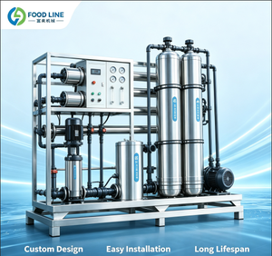 Système d'osmose inverse industriel entièrement automatique avec écran tactile et pompe haute performance pour le remplissage d'eau Fl-margot - Product Image 1