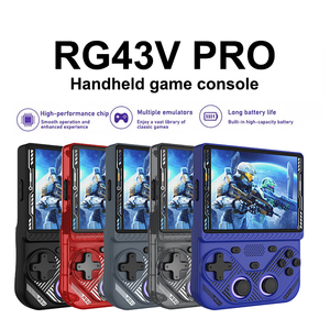 เครื่องเล่นเกมพกพา RG43V Pro ระบบ Linux ความจุ 64G พร้อมจอยสติ๊ก RGB 3 มิติ ชิปประมวลผล RK3562 หน้าจอ IPS ขนาด 4.3 นิ้ว ความละเอียด 1024*768 - Product Image 3
