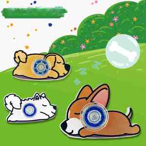 Adorables Spinners de Dedo con Temática Canina, con Diseños de Shiba Inu y Corgi, Lindos Mini Fidgets, Juguete Sensorial - Product Image 3