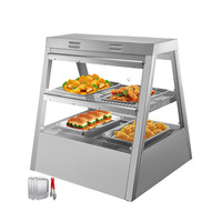 Équipement de cuisine pour restauration rapide Astar, vitrine chauffante pour aliments chauds à vendre