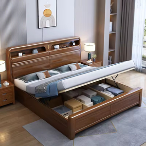 Nữ Hoàng nền tảng khung giường, hiện đạ<span class=keywords><strong>i</strong></span> giữ<span class=keywords><strong>a</strong></span> thế kỷ nền tảng bedframe vớ<span class=keywords><strong>i</strong></span> rắn gỗ chân - Product Image 3