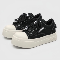 Chaussures de sport à semelle épaisse pour hommes, blanches, avec talon compensé invisible, design de créateur