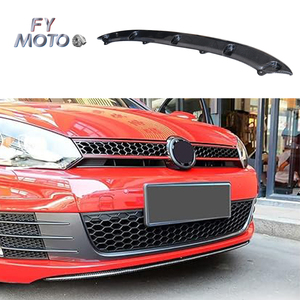 Labbro Del Paraurti anteriore In Fibra di Carbonio Spoiler Per <span class=keywords><strong>Volkswagen</strong></span> <span class=keywords><strong>Golf</strong></span> 6 VI MK6 GTI <span class=keywords><strong>2010</strong></span> - 2013 - Product Image 2