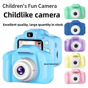 Appareil photo numérique pour enfants au design de dessin animé, écran IPS de 2,0 pouces, zoom Full HD 1080P, 400 mAh, type C, MicroSD, pour les enfants de 3 à 12 ans, cadeau - Product Image 4