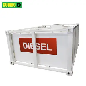 Portable 5000l Container Above Ground Double Walled Oil Fuel Storage Cube Tank